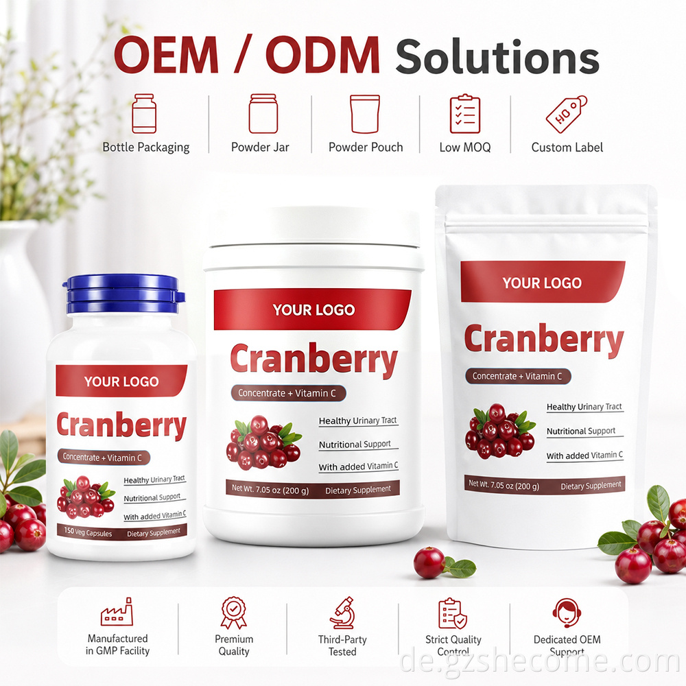 Cranberry Concentrate Capsules11